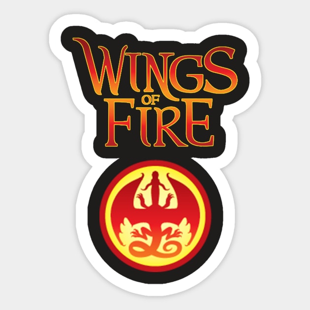 Wings of Fire Sticker by VibrantEchoes